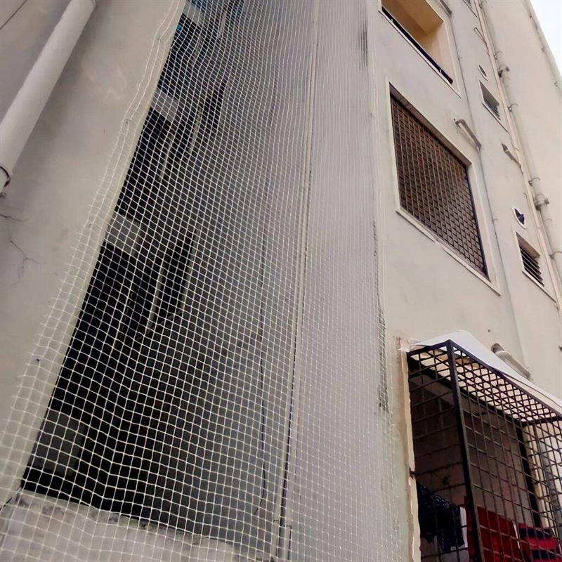 Duct Area Safety Nets installation by Rio Enterprises